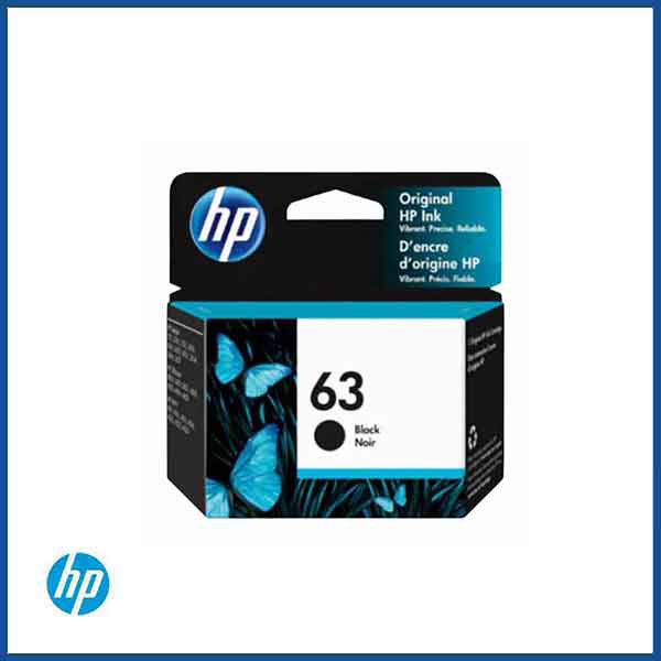  HP 63 Black Ink Cartridge